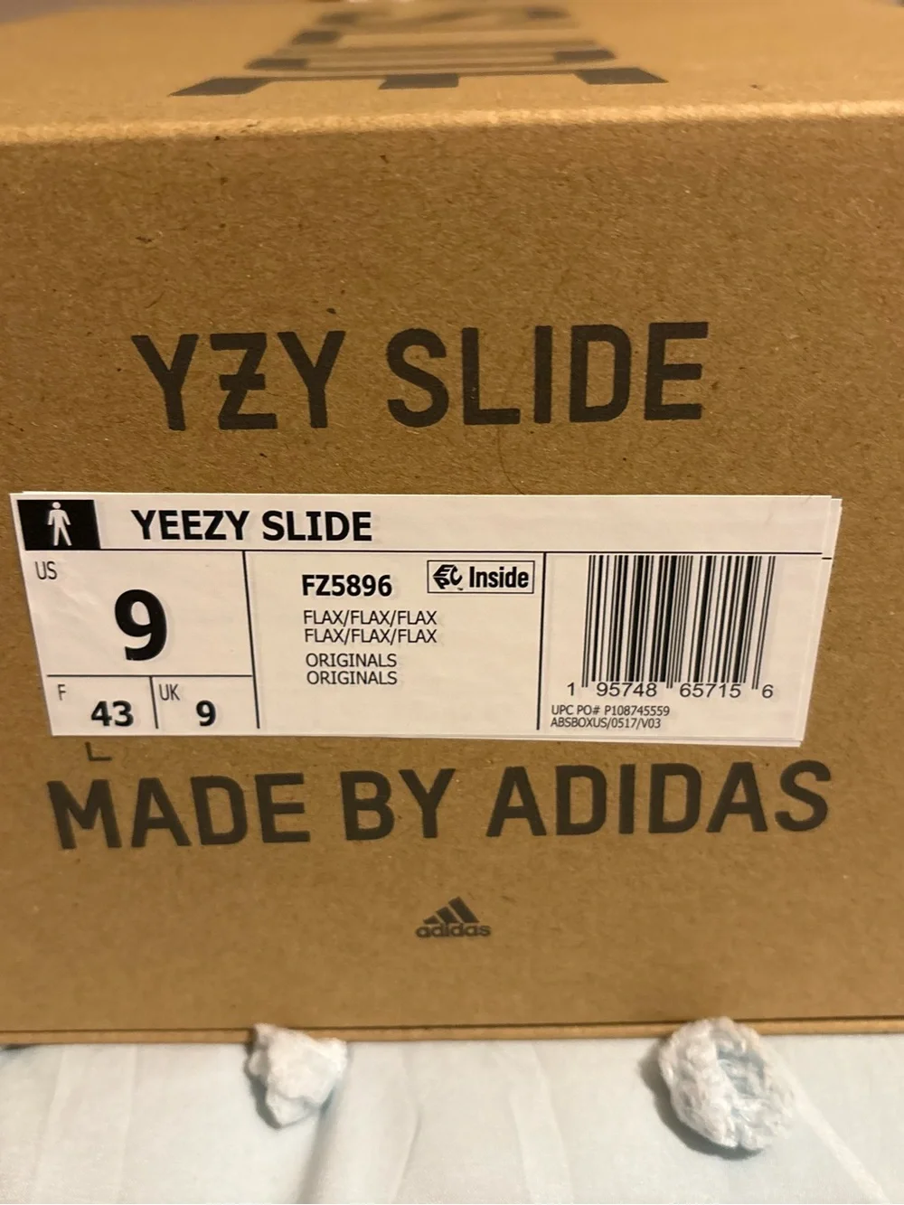 Yeezy Brown Slide Sandals